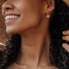 Women Wisteria London Moana Sea Turtle Huggie Hoop Earrings
