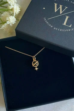 Women Wisteria London Orion Planet And Star Necklace