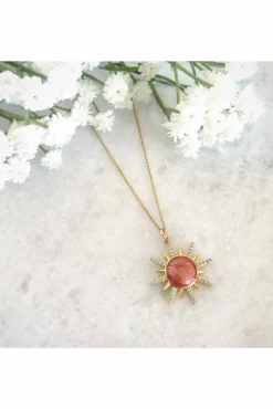 Women Wisteria London Solange Sunburst Necklace
