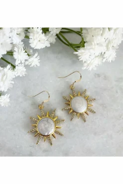 Women Wisteria London Soleil Sunburst Earrings