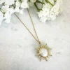 Women Wisteria London Soleil Sunburst Necklace