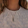 Women Wisteria London Tide Gold Enamel Necklace