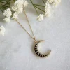 Women Wisteria London Twilight Moon Cz Necklace