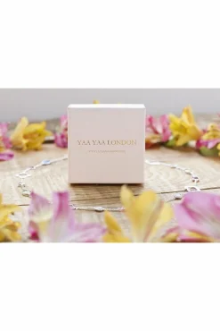 Women Yaa Yaa London 'Hold On' Rose Quartz Statement Earrings