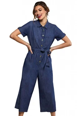 Women Yumi Denim Jumpsuit