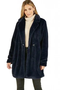 Women Yumi Faux Fur Coat