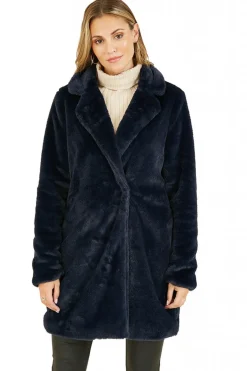 Women Yumi Faux Fur Coat