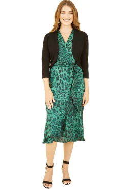 Women Yumi Knitted Curve Bolero