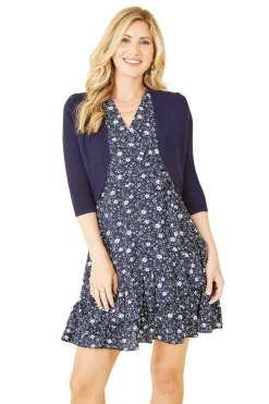 Women Yumi Knitted Curve Bolero