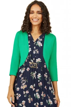 Women Yumi Knitted Curve Bolero