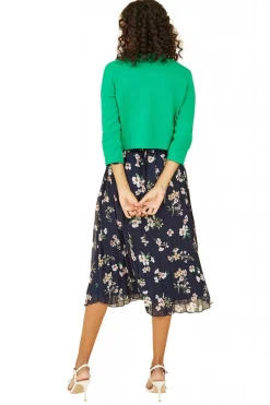 Women Yumi Knitted Curve Bolero