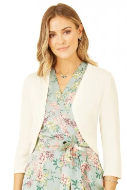 Women Yumi Knitted Curve Bolero