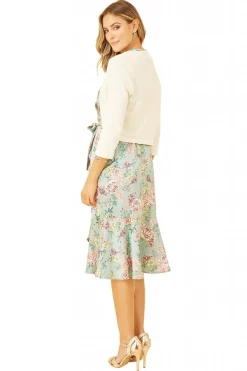 Women Yumi Knitted Curve Bolero