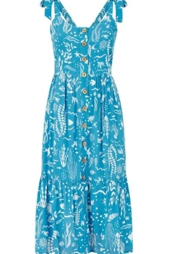 Women Yumi Sealife Print Sundress