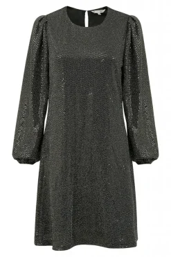Women Yumi Sequin Long Sleeve Tunic Dress