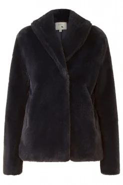 Women Yumi Short Wrap Faux Fur Coat